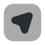 Route Square SVG Icon